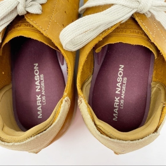 Mark Nason Los Angeles Leather Sneaker 8 - Picture 6 of 9